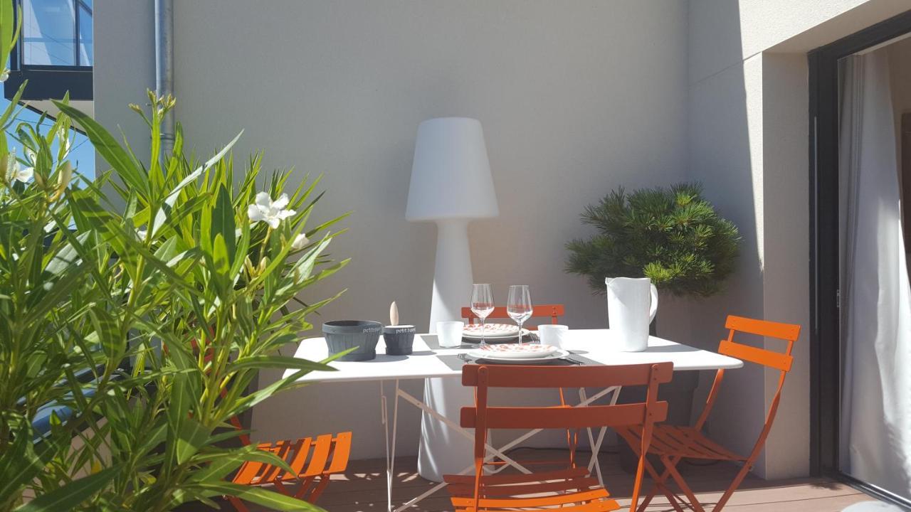 Les Cypres - Appt Avec Terrasse Proche Plage Saint-Malo Luaran gambar
