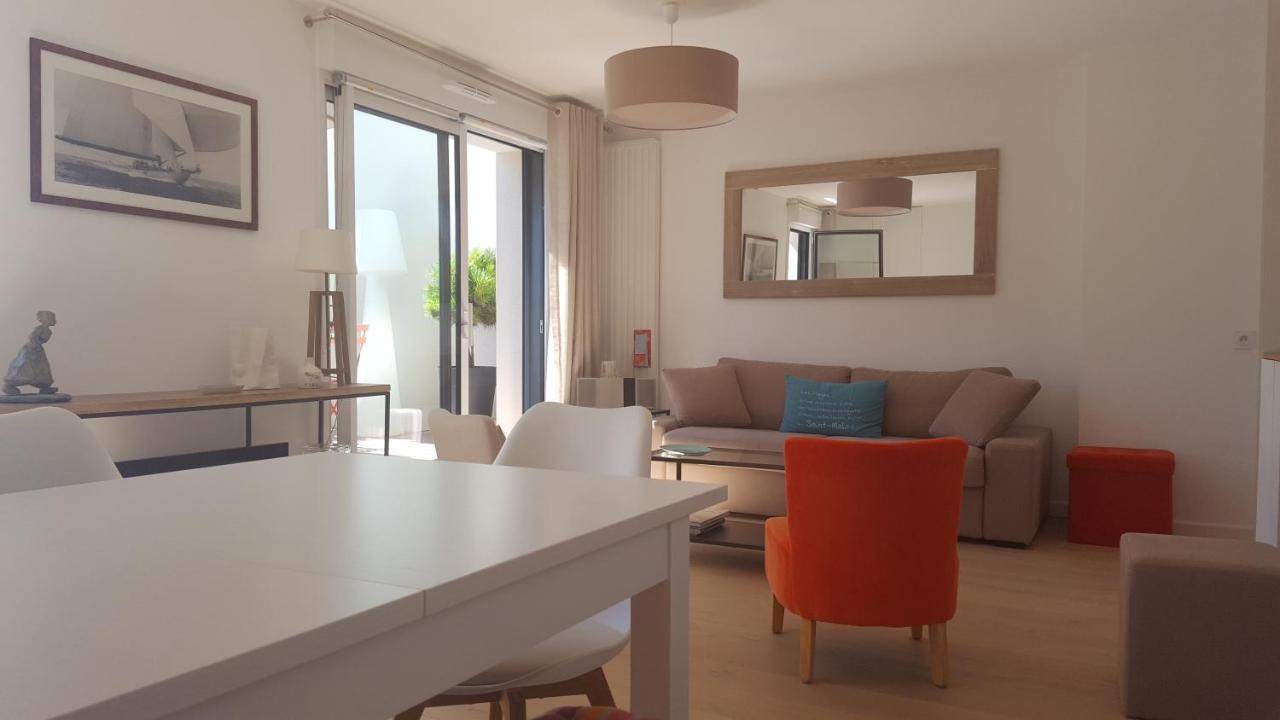 Les Cypres - Appt Avec Terrasse Proche Plage Saint-Malo Luaran gambar