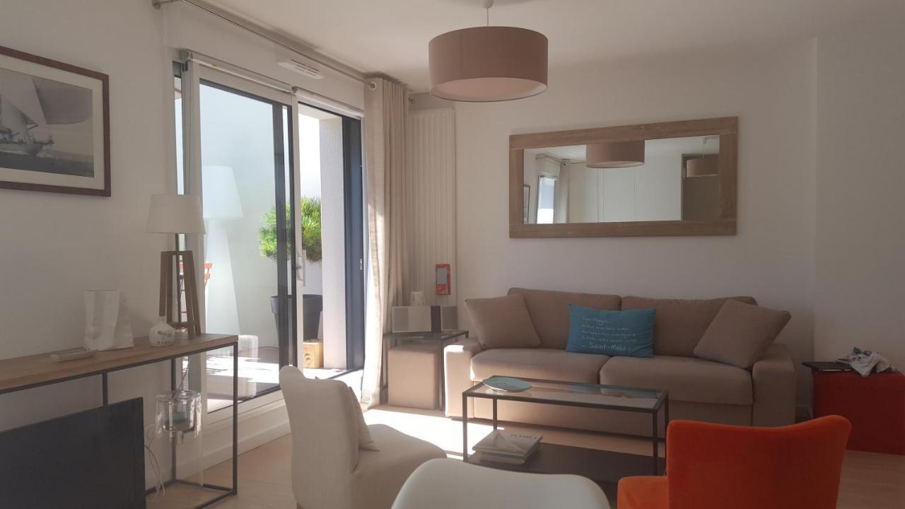 Les Cypres - Appt Avec Terrasse Proche Plage Saint-Malo Luaran gambar