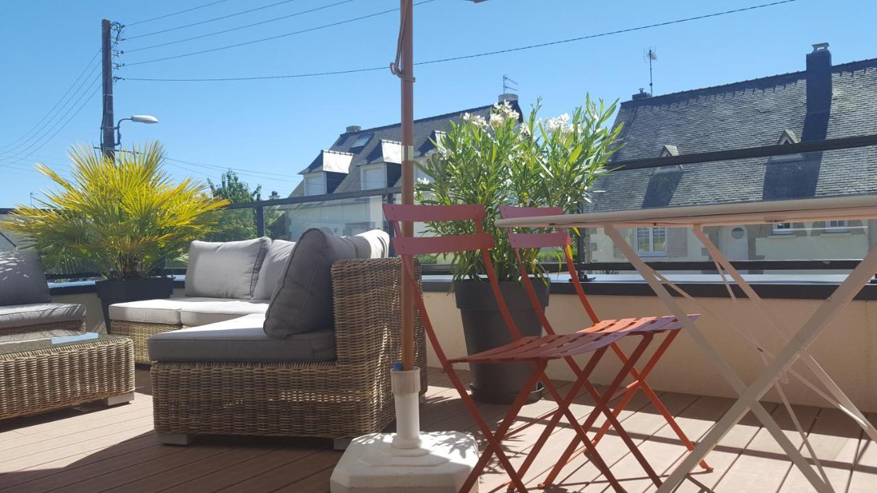Les Cypres - Appt Avec Terrasse Proche Plage Saint-Malo Luaran gambar