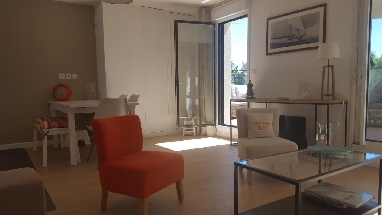 Les Cypres - Appt Avec Terrasse Proche Plage Saint-Malo Luaran gambar