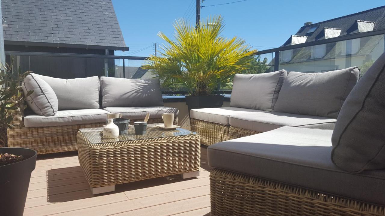 Les Cypres - Appt Avec Terrasse Proche Plage Saint-Malo Luaran gambar